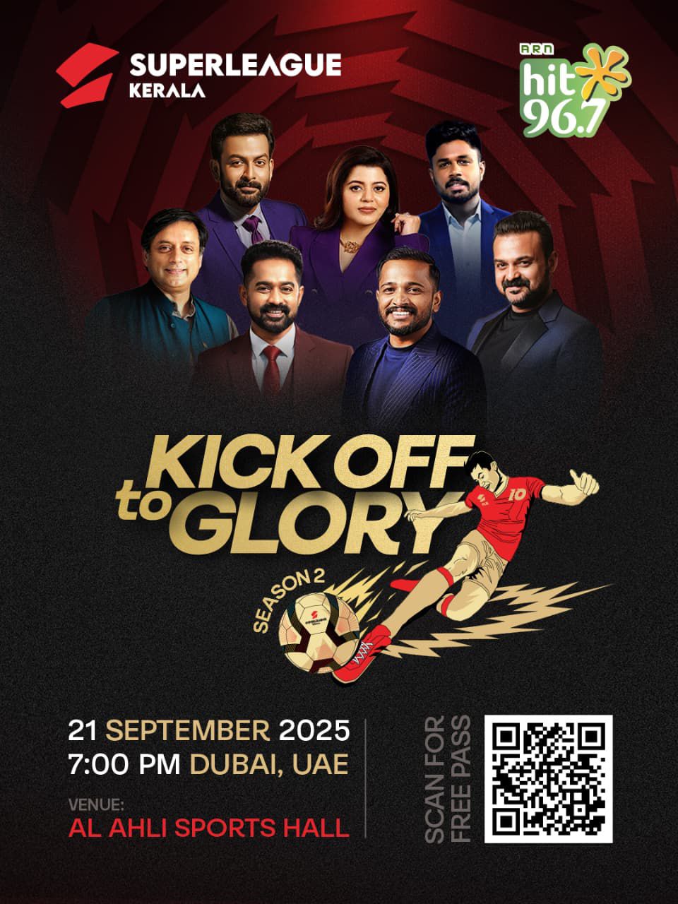 EventHex Technology Drives Super League Kerala Season 2 ‘Kick Off to Glory’ Event in Dubai