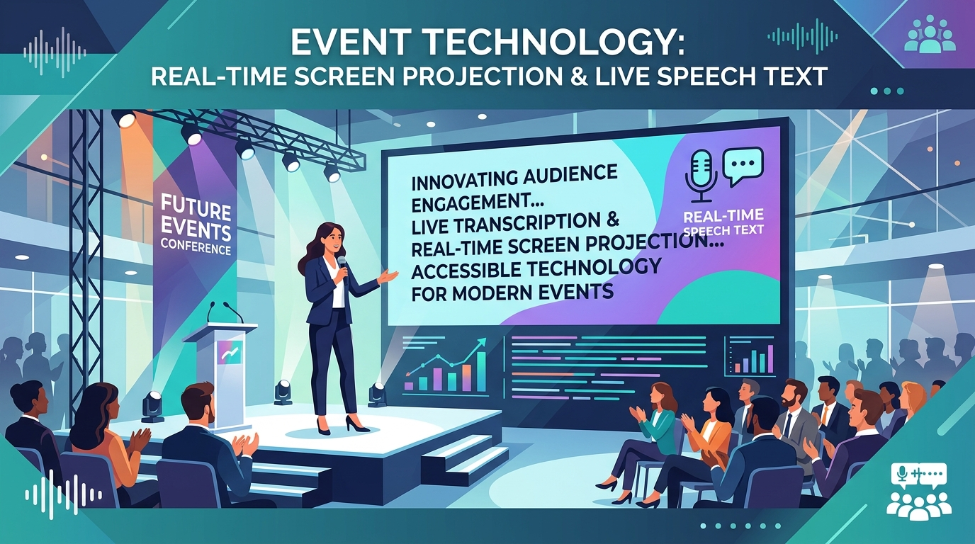Breaking Barriers: Why Real-Time Live Transcription is Essential for Modern Events