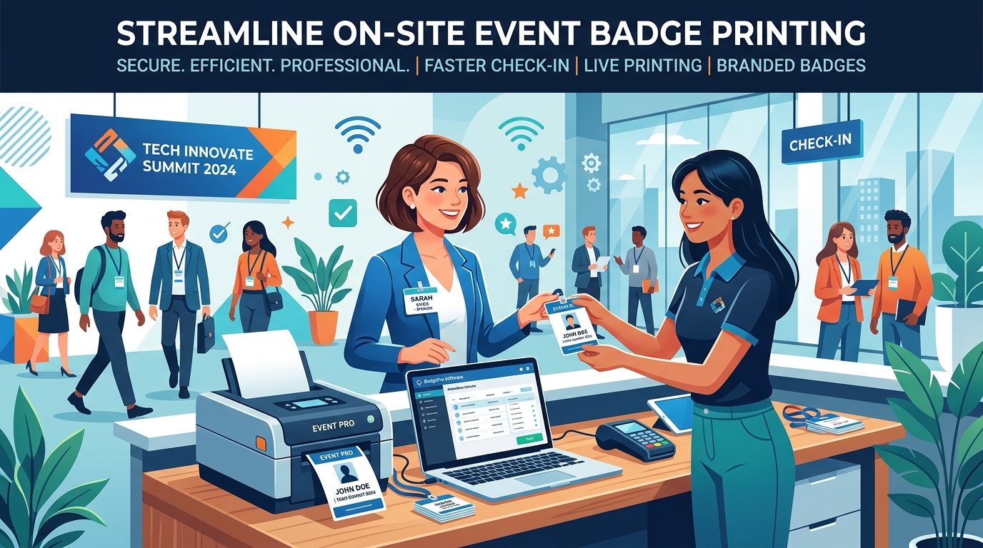 The Ultimate Guide to On-site Event Badge Printing Software