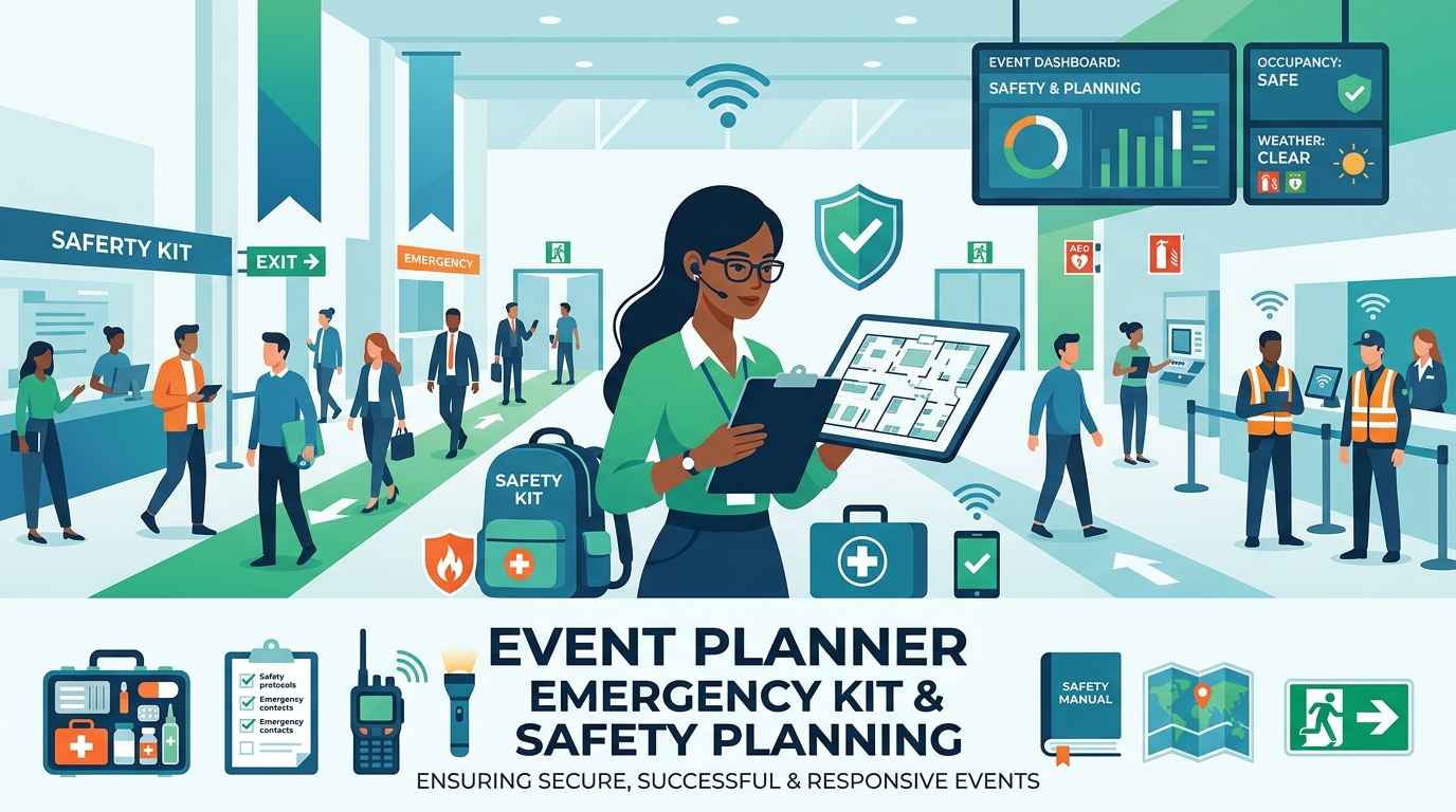 10 Vital Items for an On-Site Event Emergency Checklist