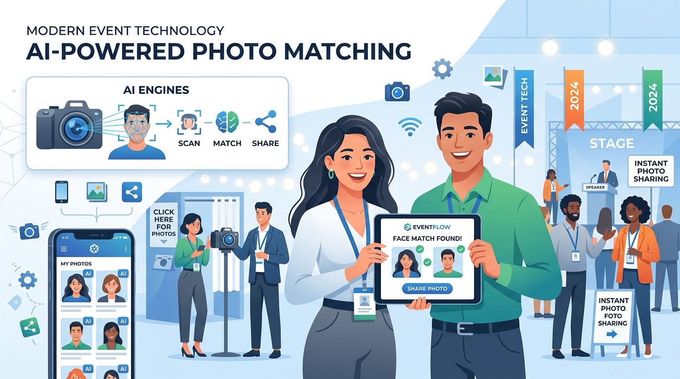 Why 90% of Attendees Never See Their Event Photos (And How AI Fixes It)