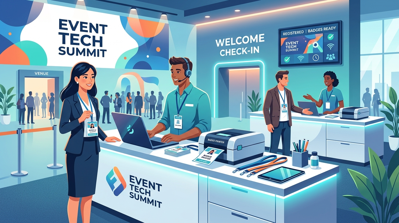How Event Organizers Saved 40+ Hours on Badge Printing