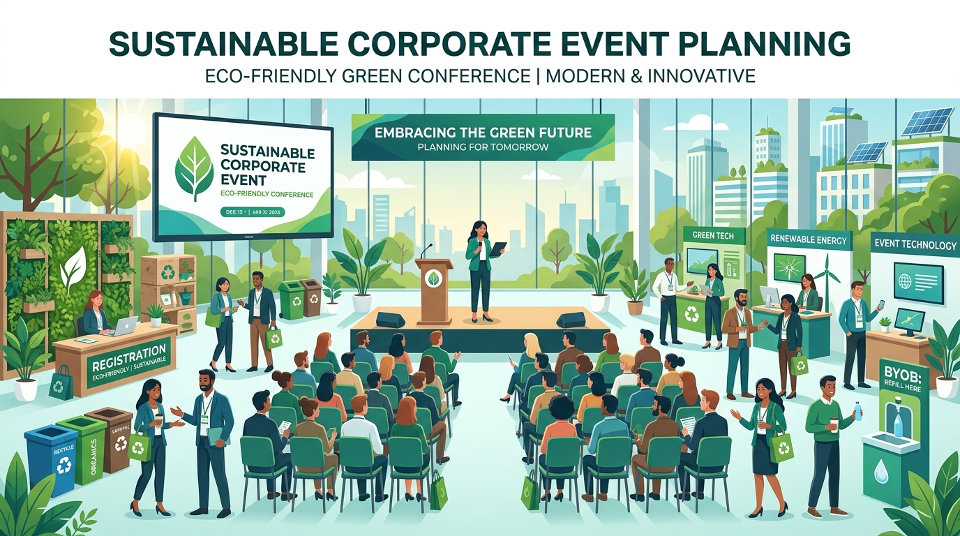 Beyond Recyclable Badges: How to Plan a Carbon-Neutral Corporate Event