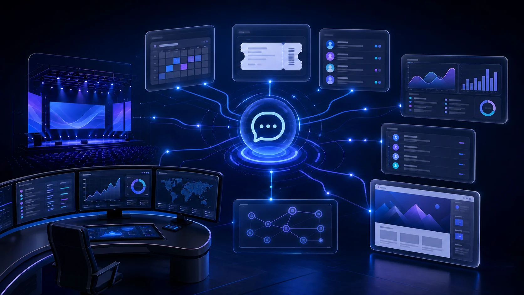 Event operations platform connected to ChatGPT and AI assistants through MCP